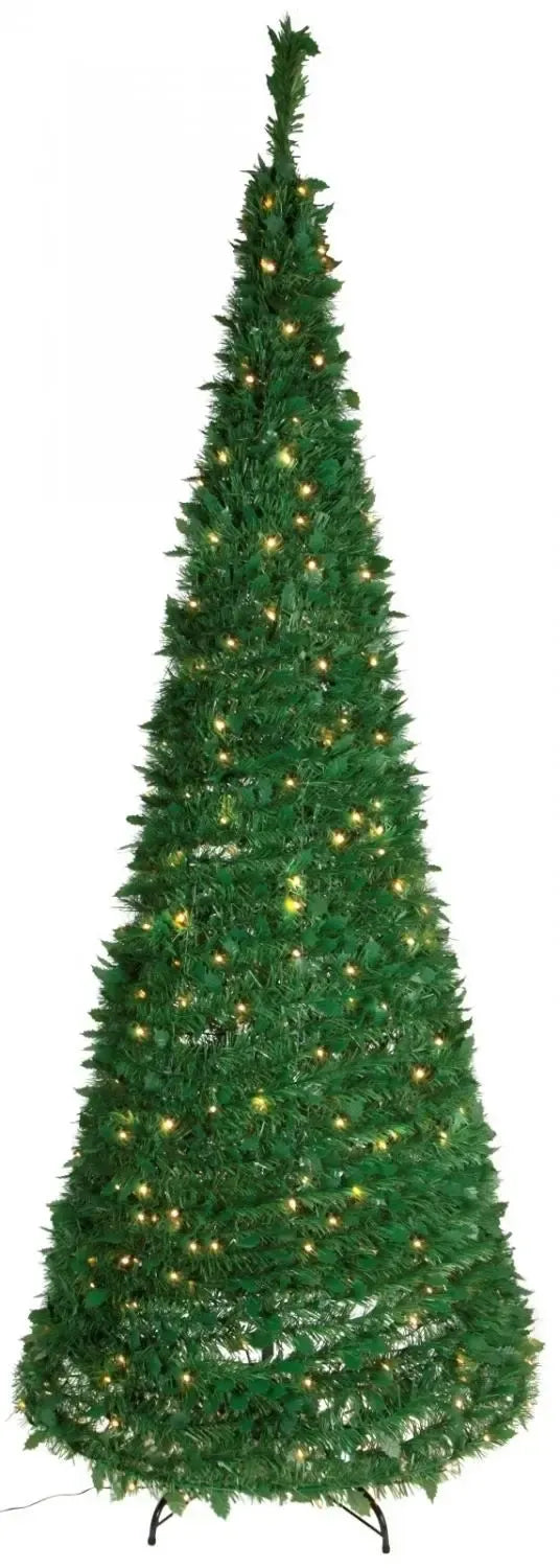 Izplešama LED eglīte, 250 cm — izstādes prece