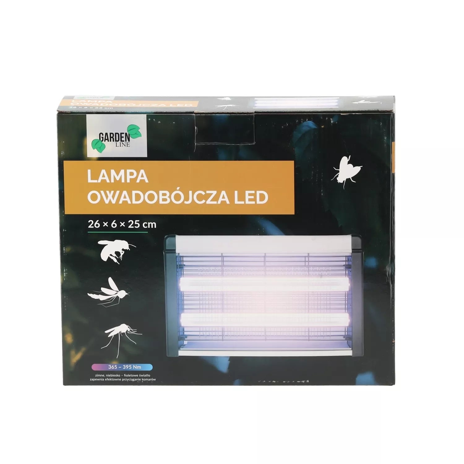 LED lempa nuo vabzdžių 26 × 6 × 25 cm