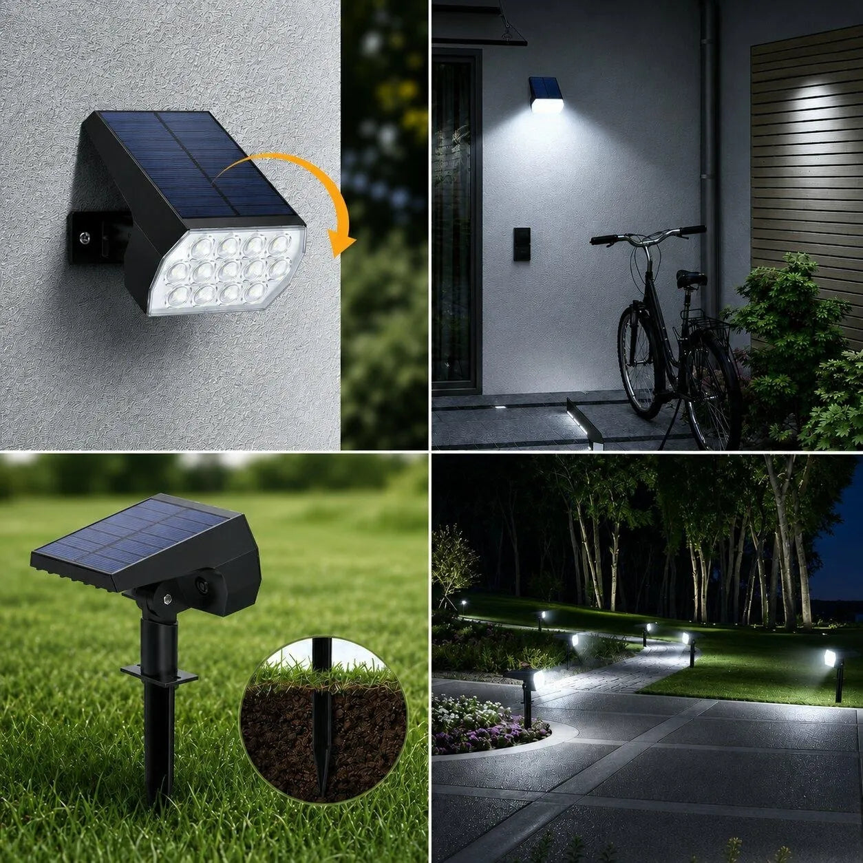 LED sodo šviestuvas