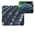 LED švieselių užuolaida-tinklas 320 LED, 3x2 m, šaltai balta, dekoratyvi ir šviesi apšvietimo detalė.