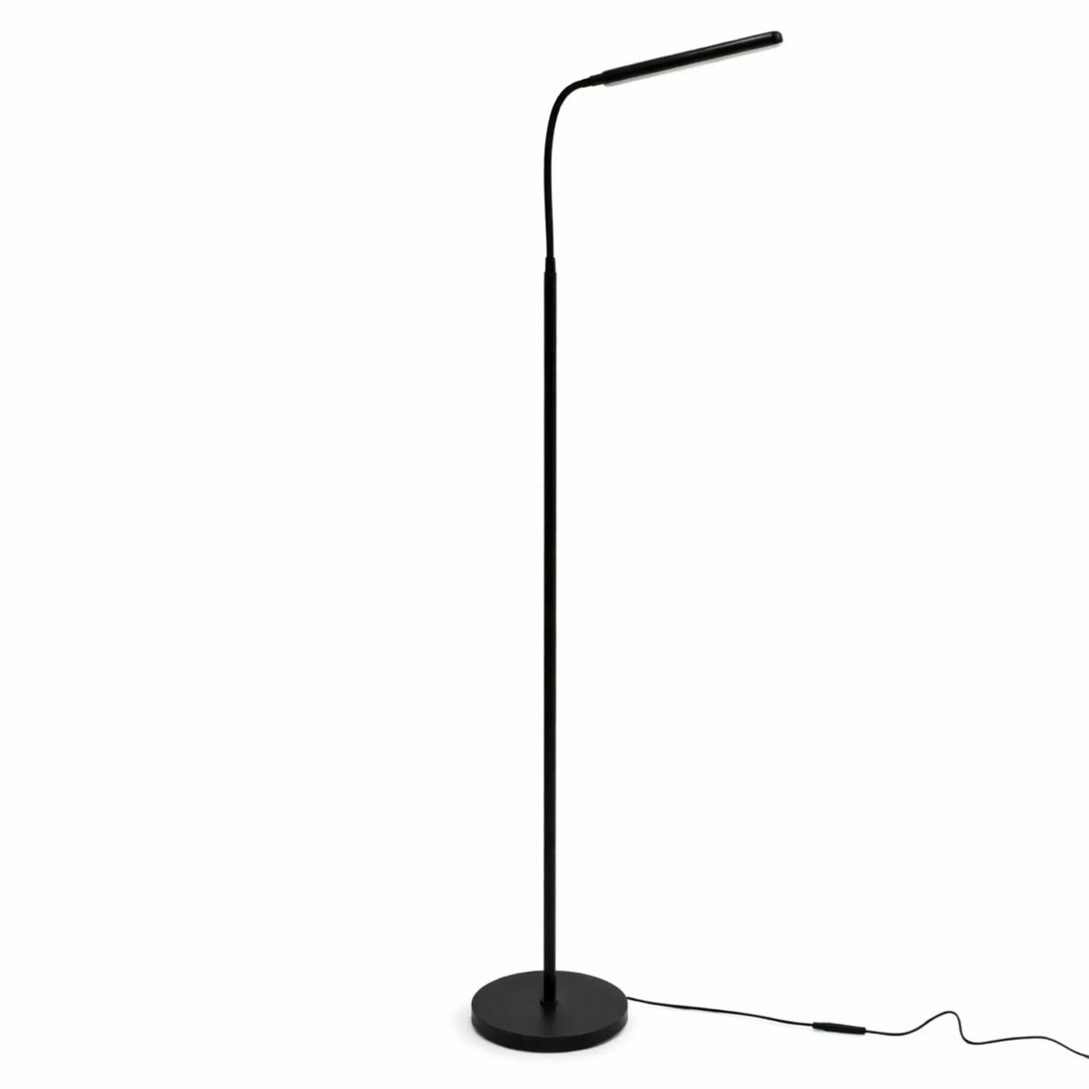 Modernus LED toršeras skaitymui su nuotolinio valdymo pultu, plona ir reguliuojama šviesos galvutė, tinka darbo ir skaitymo erdvėms.