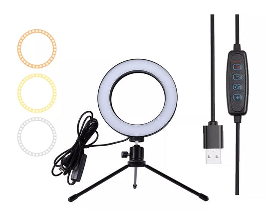 LED gredzena lampa