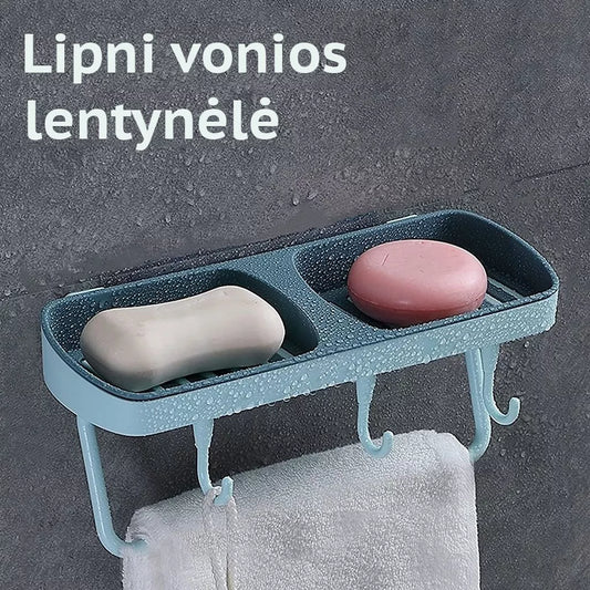 Lipīga vannas plauktiņa