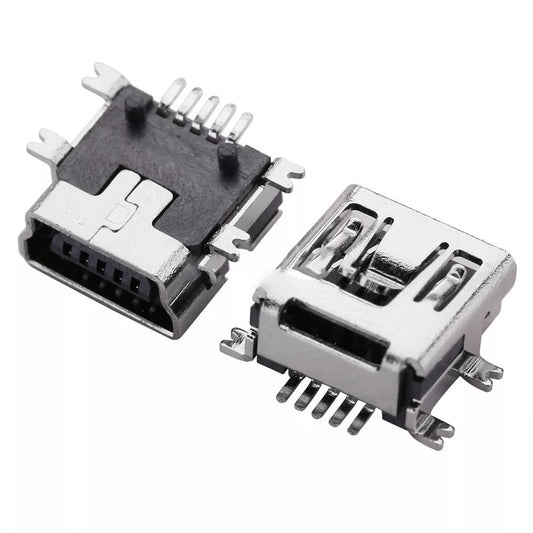 Lodējams Mini USB SMD 5 Pin ligzda
