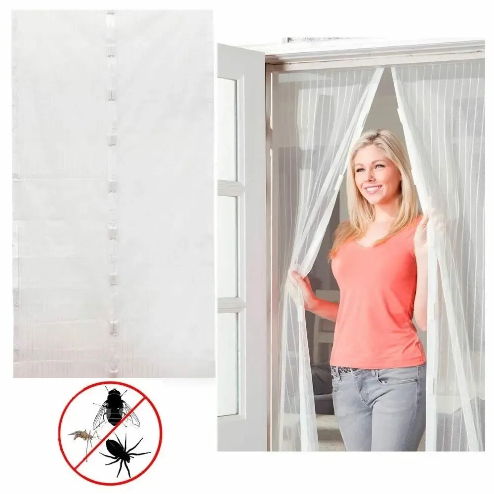 Magnetinis tinklelis durims nuo vabzdžių ir uodų, tinkamas apsaugai nuo vabzdžių įsiskverbimo į namus.
