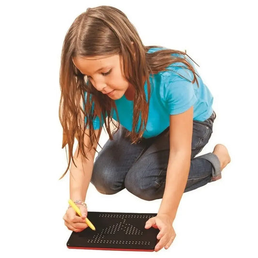 Maža magnetinė lentutė Mini Magpad, naudinga organizacijai ir rašymui ant metalinių paviršių, su tvirtomis magnetinėmis savybėmis.