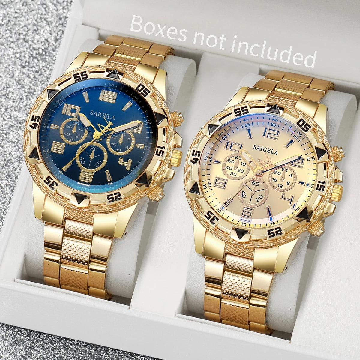 Vīriešu luksusa pulkstenis Timeless Duo — 2 par 1 cenu