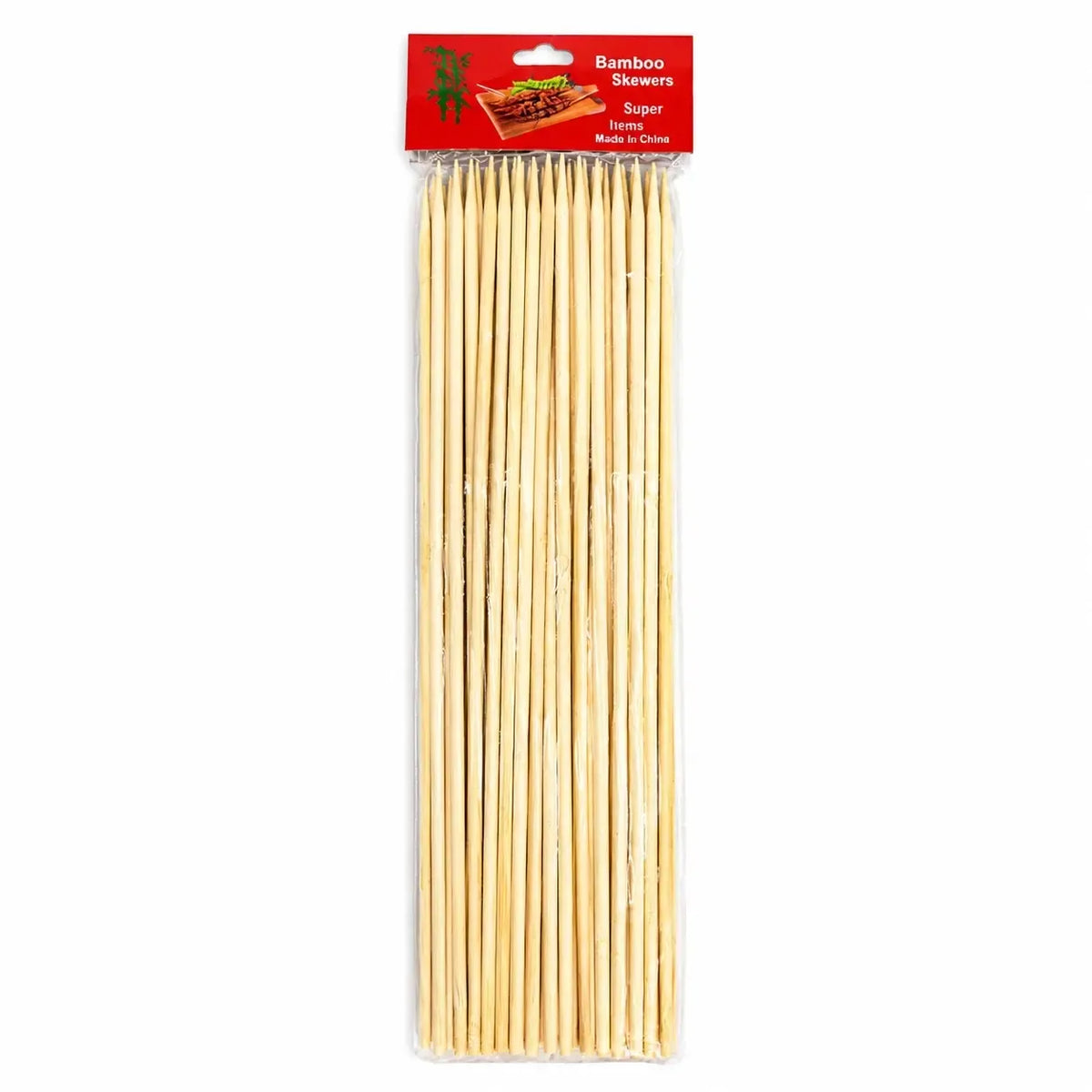 Mediniai iešmeliai, 25 cm ilgio, 200 vnt., natūralios medienos iešmeliai griliui ir kepimui.