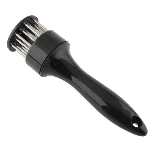 Meat tenderizer mechaninis, profesionalus, su metaliniais dantukais, skirtas mėsos minkštinimui ir paruošimui.