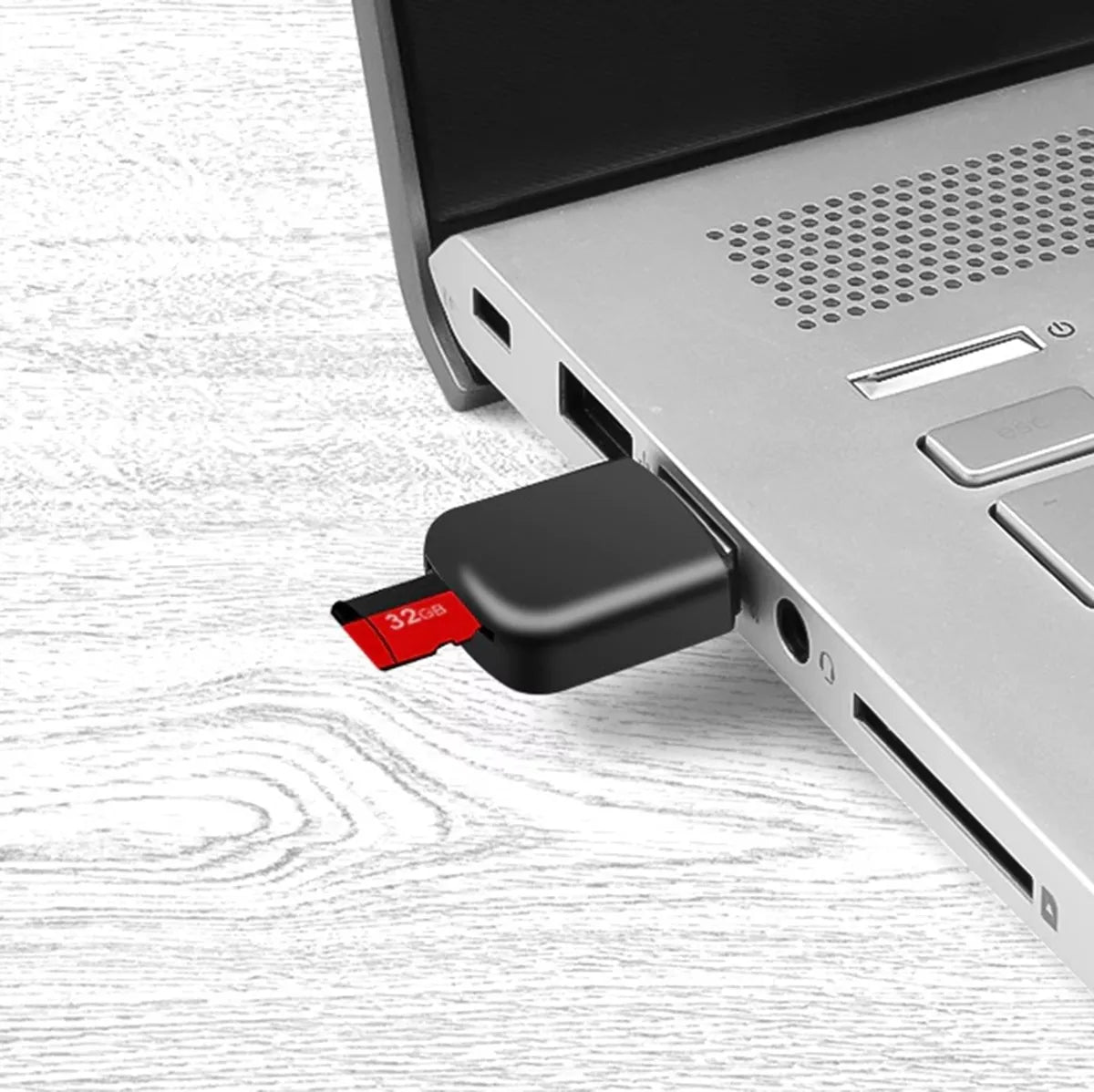 microSD/TF atminties kortelių skaitytuvas