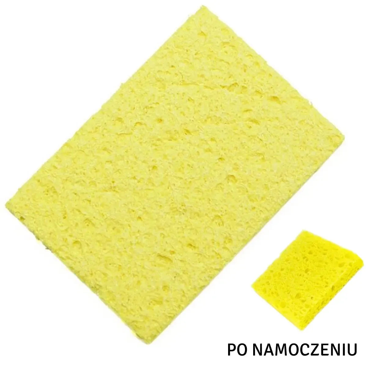 Mini kempinėlės lituoklio antgalių valymui, 10 vnt., švari ir naudinga priemonė litavimo įrankiams valyti, patogus naudoti.