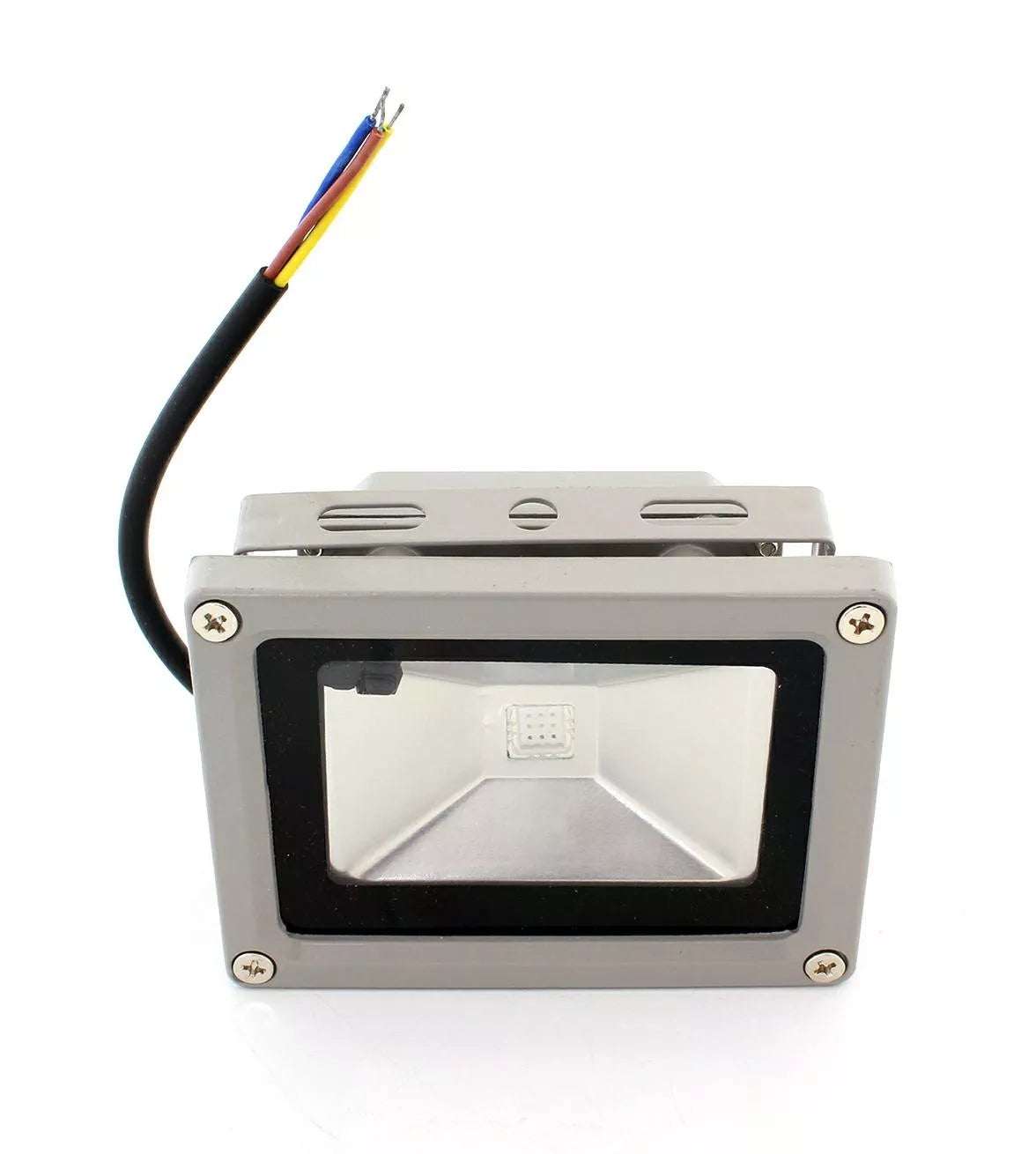 10W RGB LED prožektorius su nuotolinio valdymo pultu, spalvų keitimas ir šviesos efektai, tinkamas apšvietimui ir dekoracijoms.