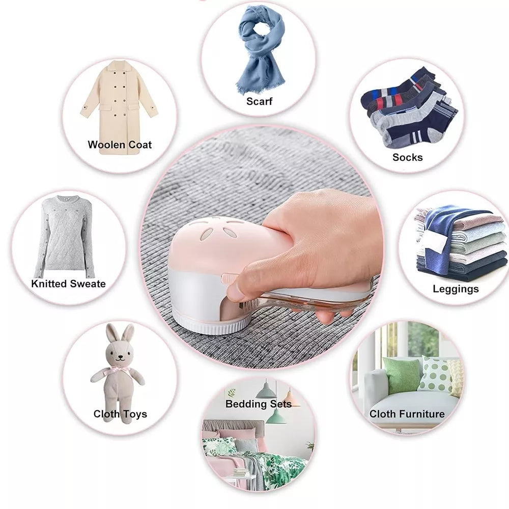 Įkraunamas pūkų rinkiklis TR974A su šviesos indikatoriais ir patogiu rankena, skirtas lengvai rinkti pūkus iš baldų.