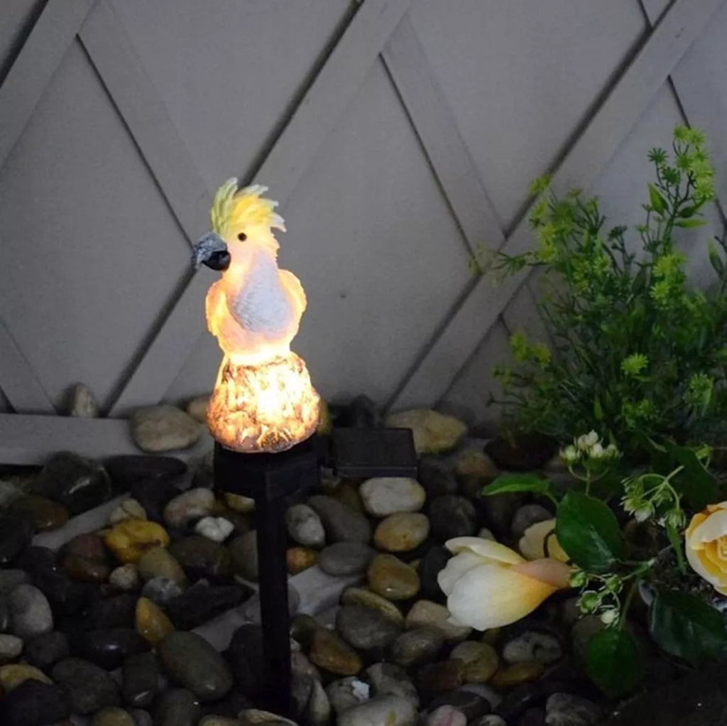 LED saules dārza lampa – Ar taimeri