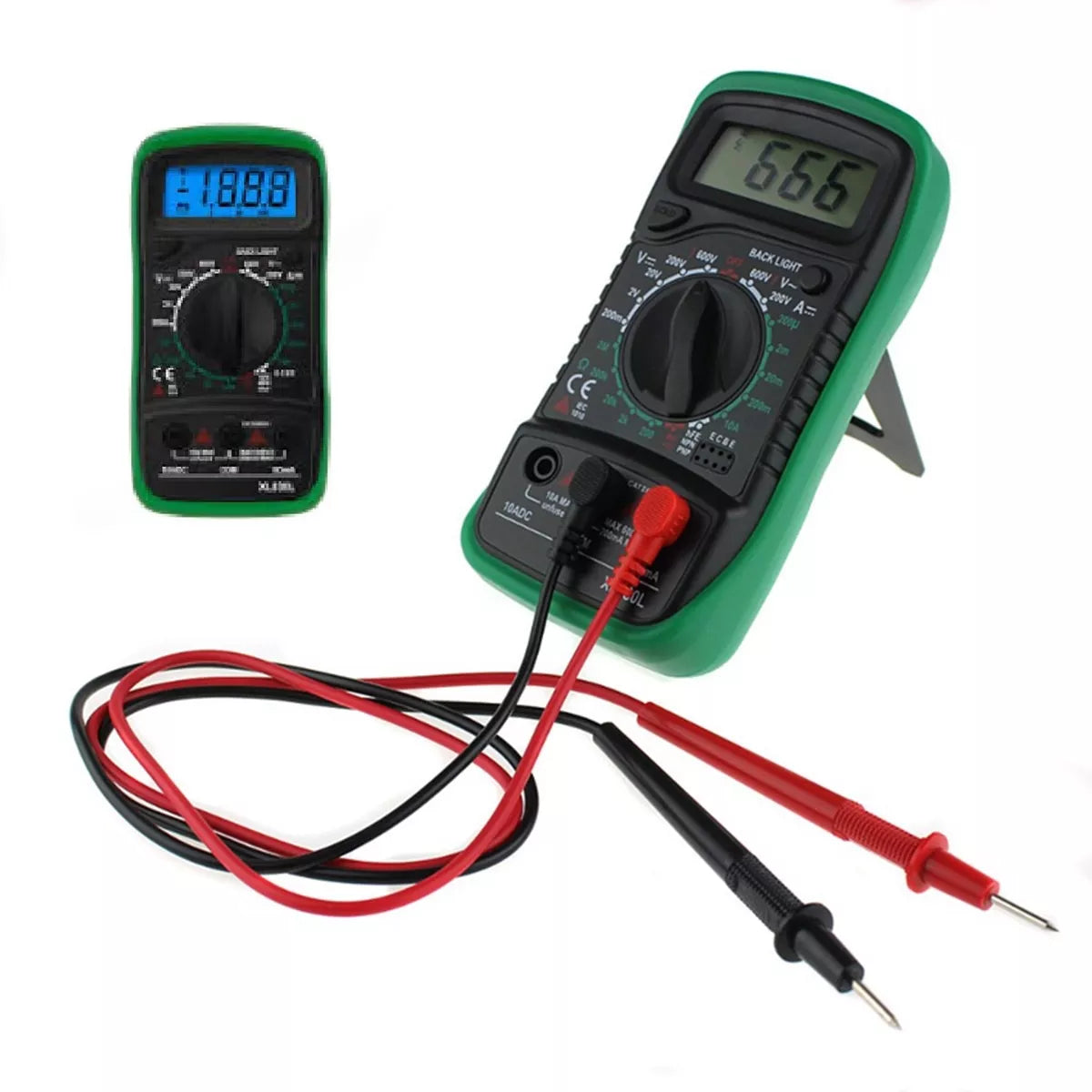 Multimetrs XL830L + 2 vadi