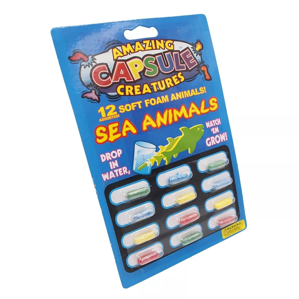Ūdenī augošās kapsulas "SEA ANIMALS"