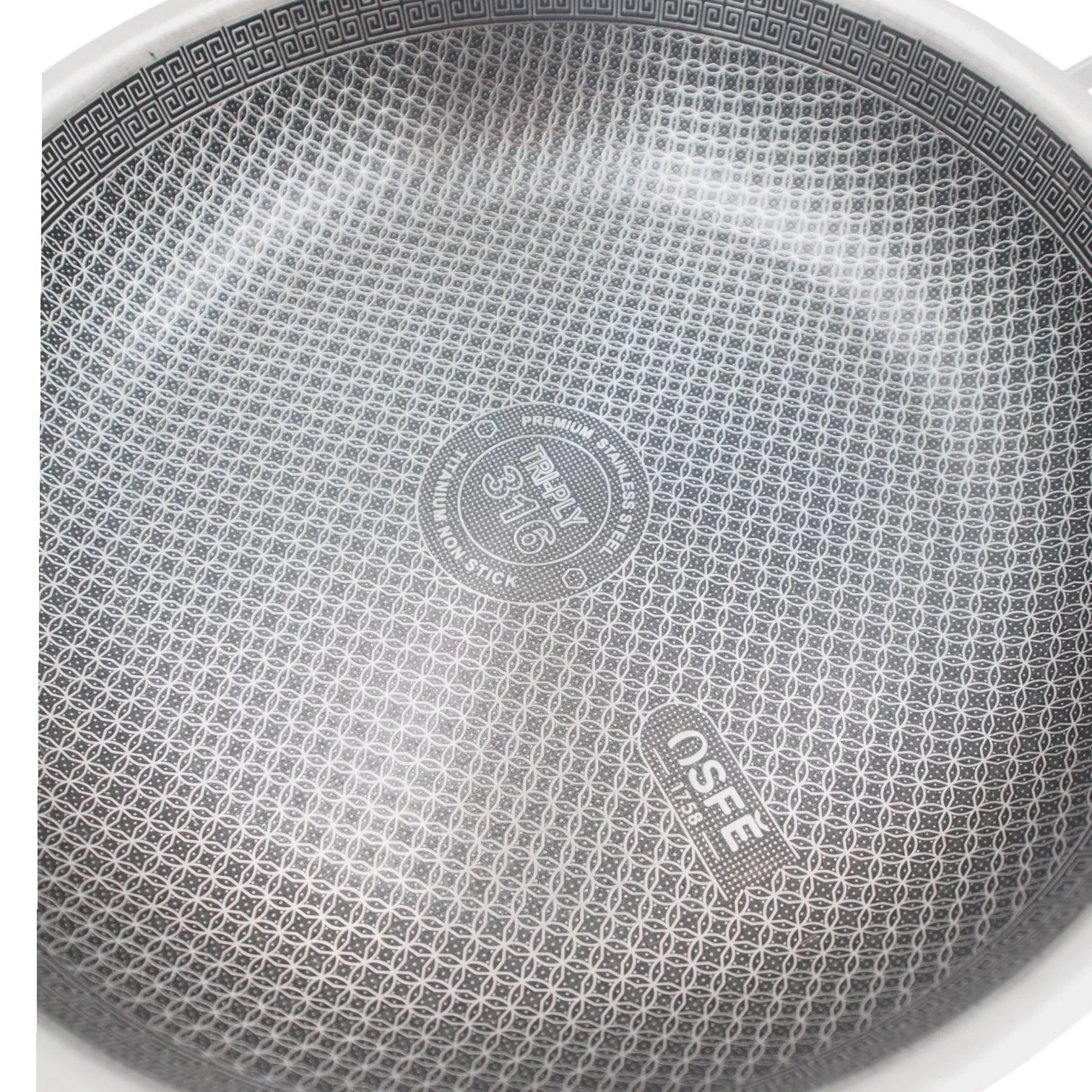 Nerūdijančio plieno keptuvė OSFE 316, 24 cm