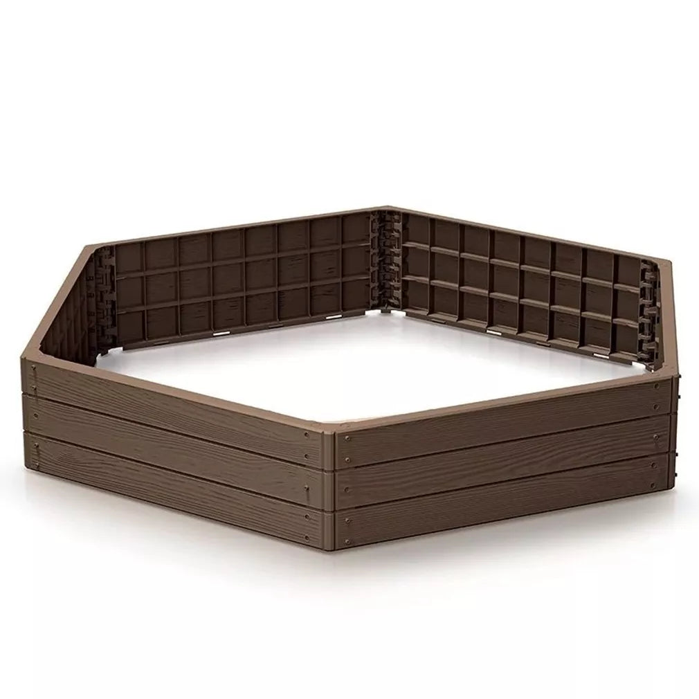 Pakelta lysvė Base Woody 148 × 129 × 25 cm, ruda
