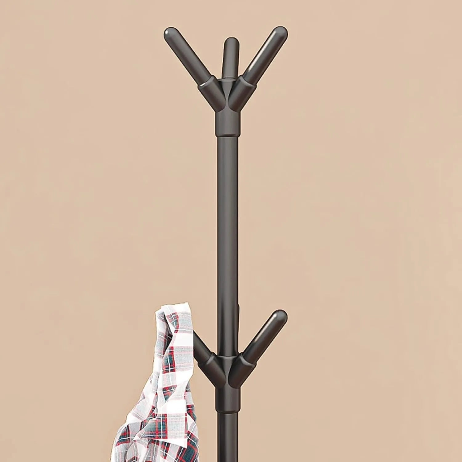Pastatoma drabužių kabykla su kabliukais (170 cm)