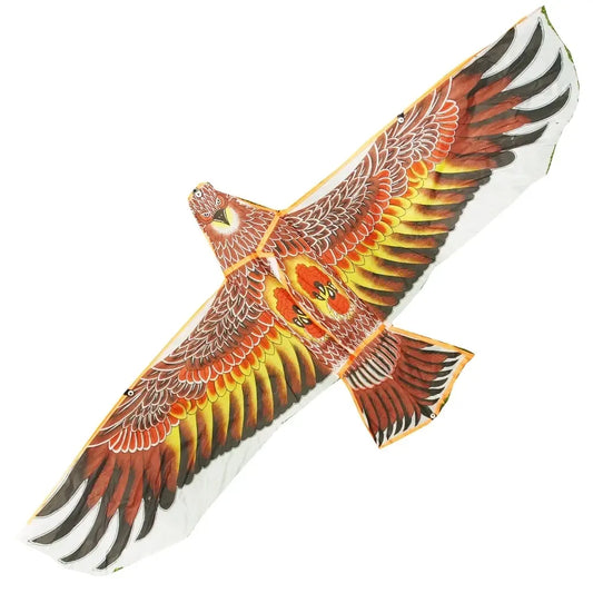 Paukščių baidyklė aitvaras Vanagas, 120 cm, spalvingas ir lengvas, skirtas apsaugoti nuo paukščių.
