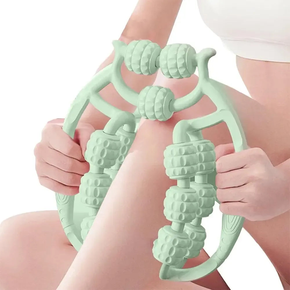 Plastikinis kūno masažuoklis Circular Massager TR1604, ergonomiškas ir patogus naudoti sveikatos ir grožio procedūroms.