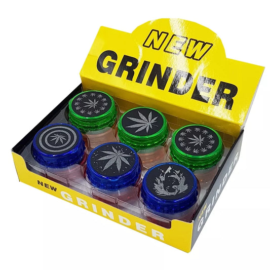 Plastmasas tabakas smalcinātājs "Grinderis"