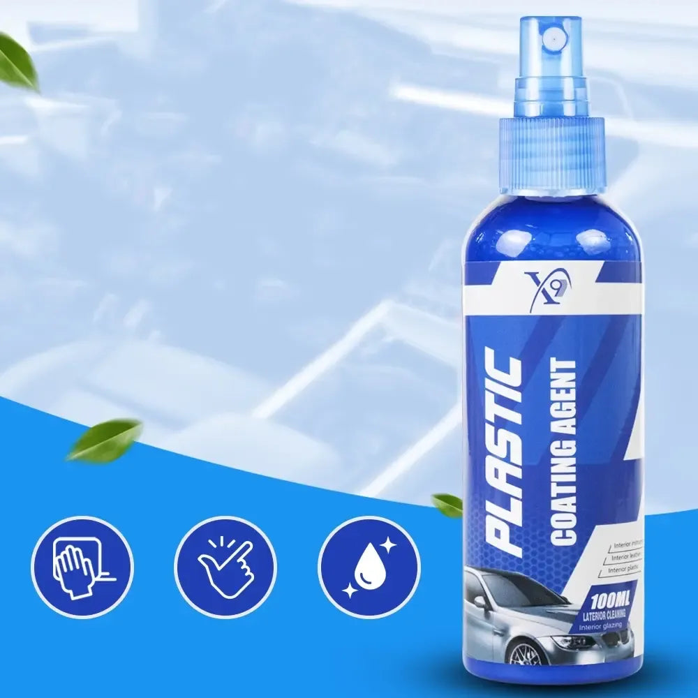 Automobilio plastiko valiklis TR1539A, švarus ir patogus naudoti, rodomas ant baltos paviršiaus.