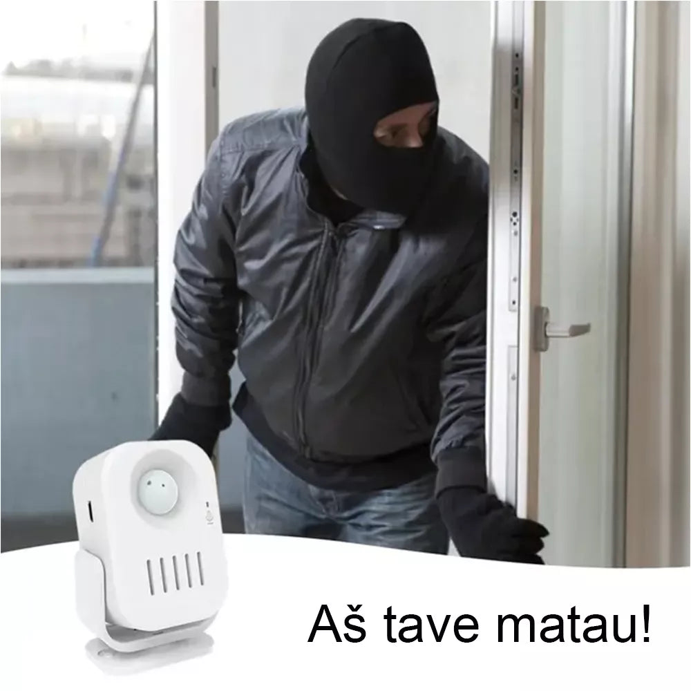 Praėjimo skambutis (galima įrašyti balsą)