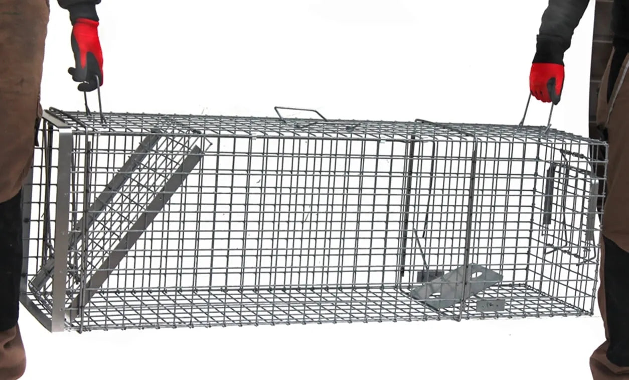 Profesionalus narvas spąstai 120x34x34 cm du įėjimai
