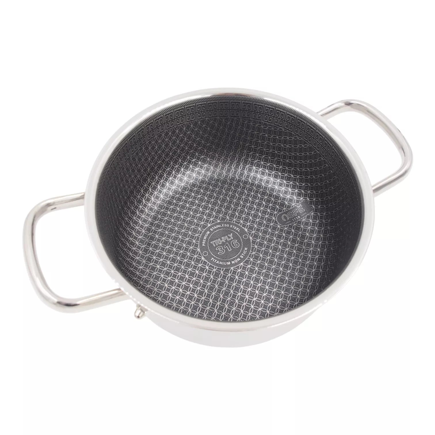 Puodas su dangčiu OSFÉ Tri-Ply, 20 cm, 3 l