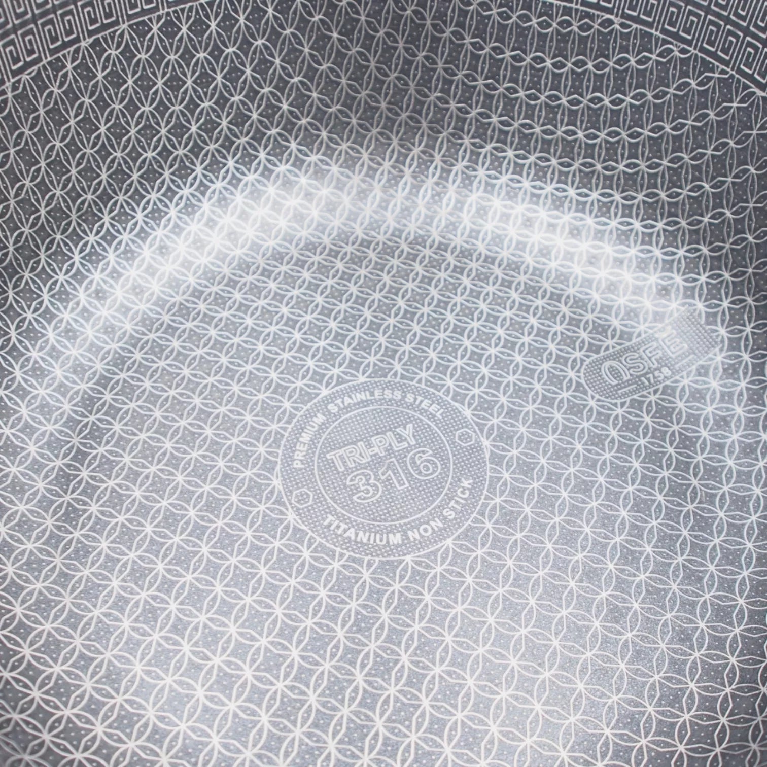 Puodas su dangčiu OSFÉ Tri-Ply, 20 cm, 3 l