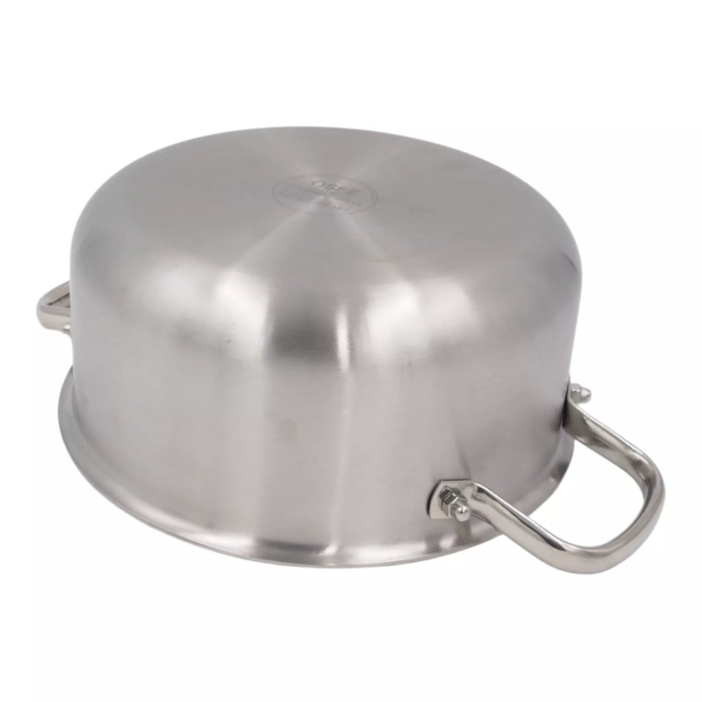 Puodas su dangčiu OSFÉ Tri-Ply, 24 cm, 5 l