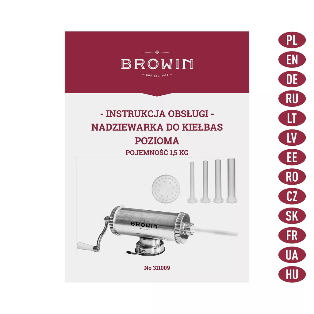 Rankinis horizontalus kimštuvas 1,5kg