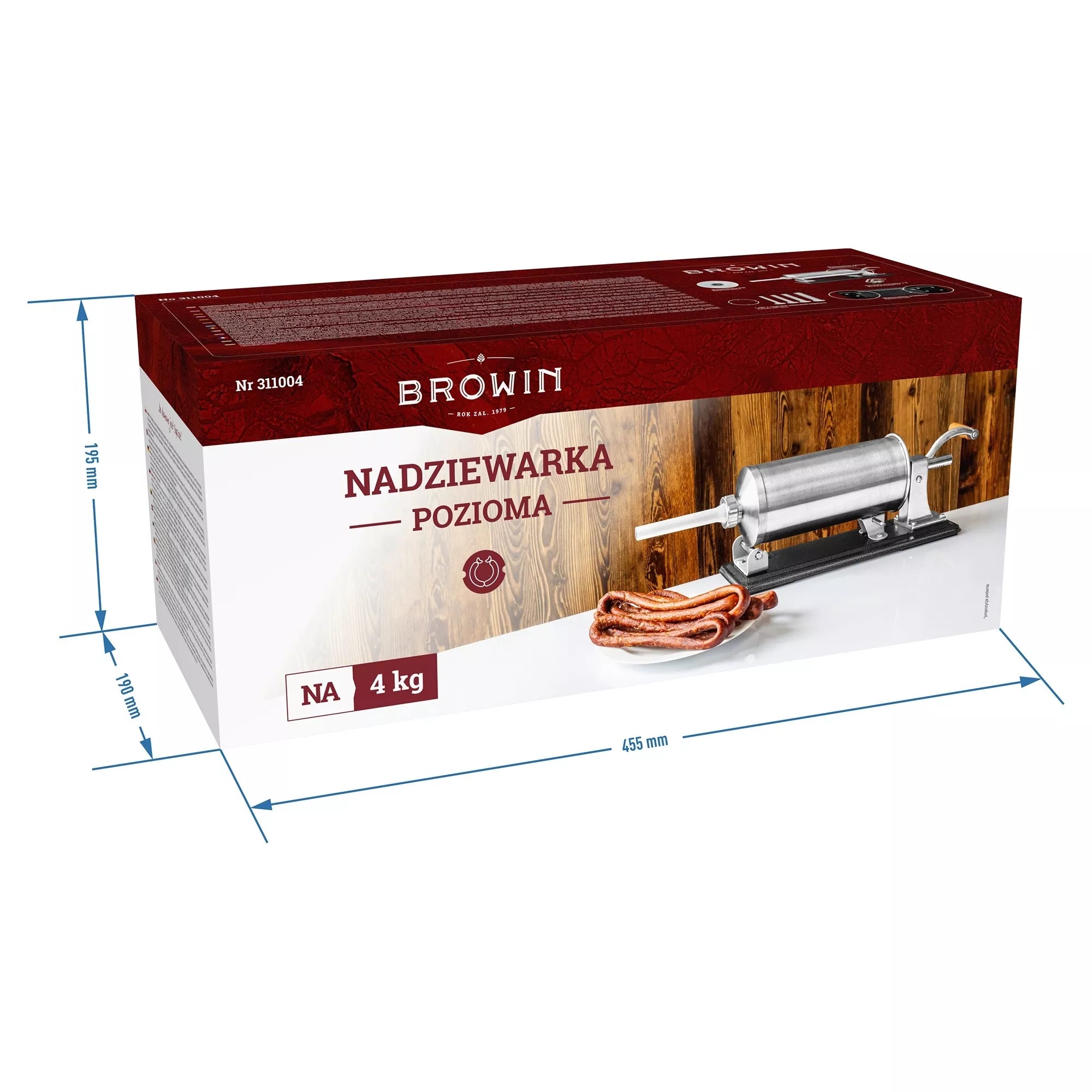 Rankinis horizontalus kimštuvas 4kg