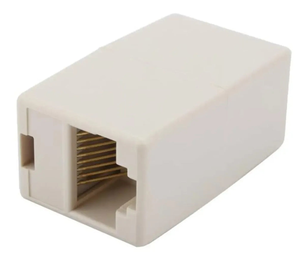 Ethernet adapteris RJ45 į RJ45 tinklo kabelio sujungiklis, kompaktiškas ir patikimas tinklo jungimui.