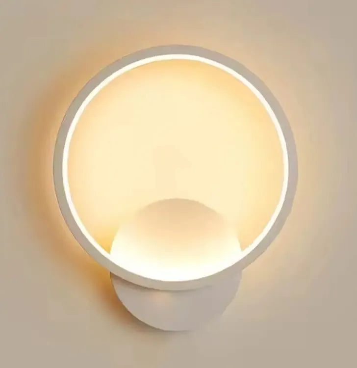 Sieninis LED šviestuvas, 12 W, 1260 lm, baltas, modernus apšvietimo sprendimas vidaus patalpoms