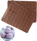 Silikoninė forma Macarons sausainiams – 38 × 28,5 cm