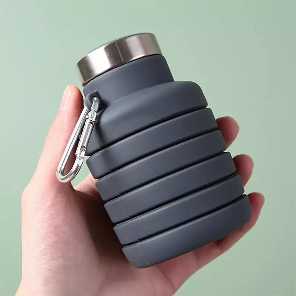 Silikoninė gertuvė 550ml. - Mėlyna