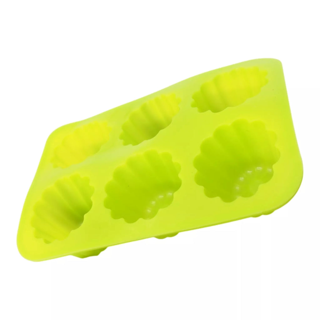 Silikoninė mini keksiukų forma (6 vnt.)