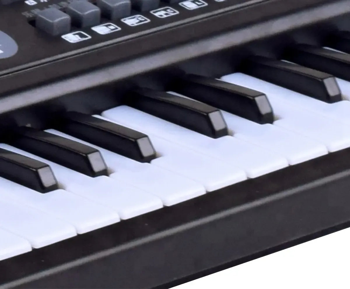 Sintezatorius-pianinas XLINE su mikrofonu, elektroninė klaviatūra vaikams liepai groti