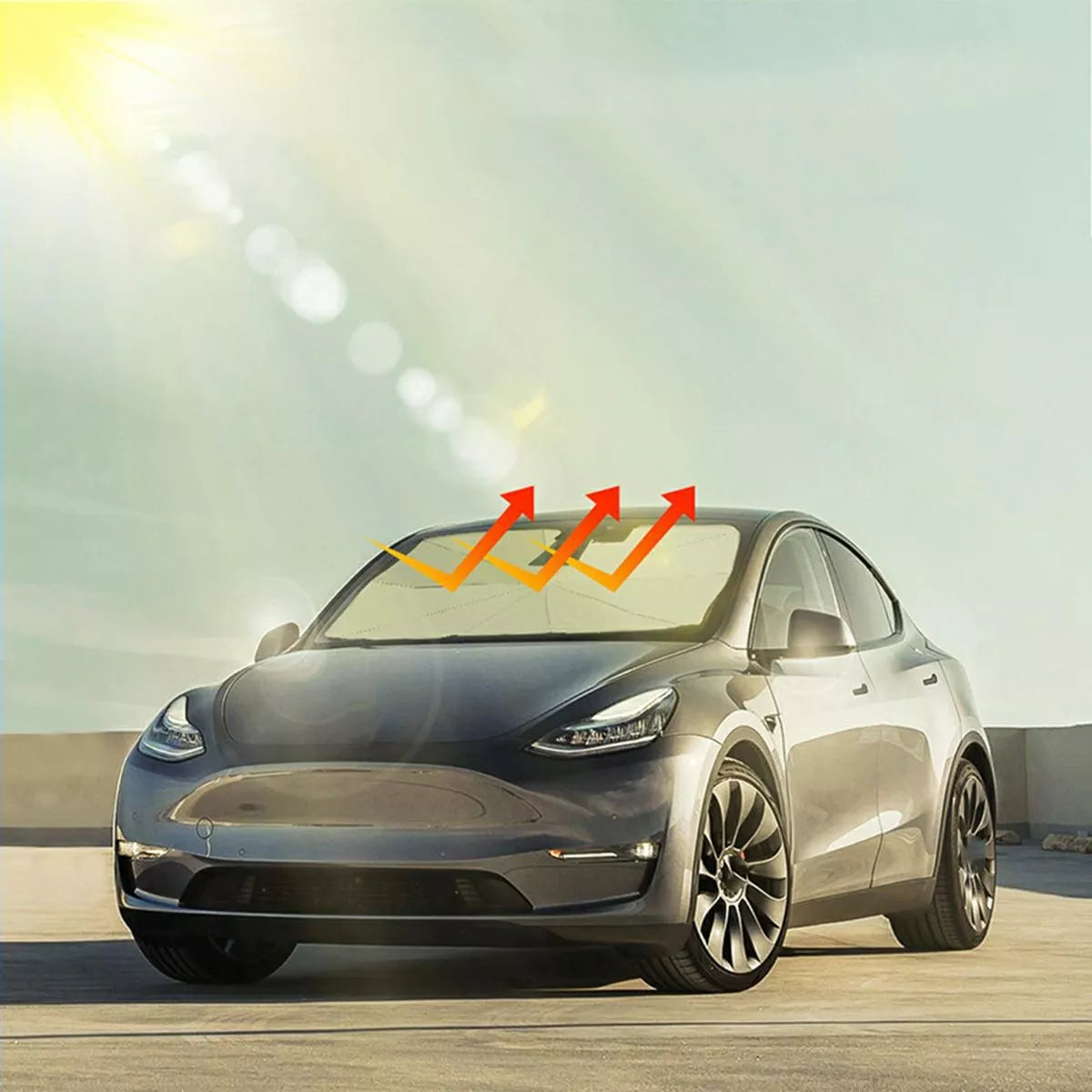 Skėtis nuo saulės automobiliui