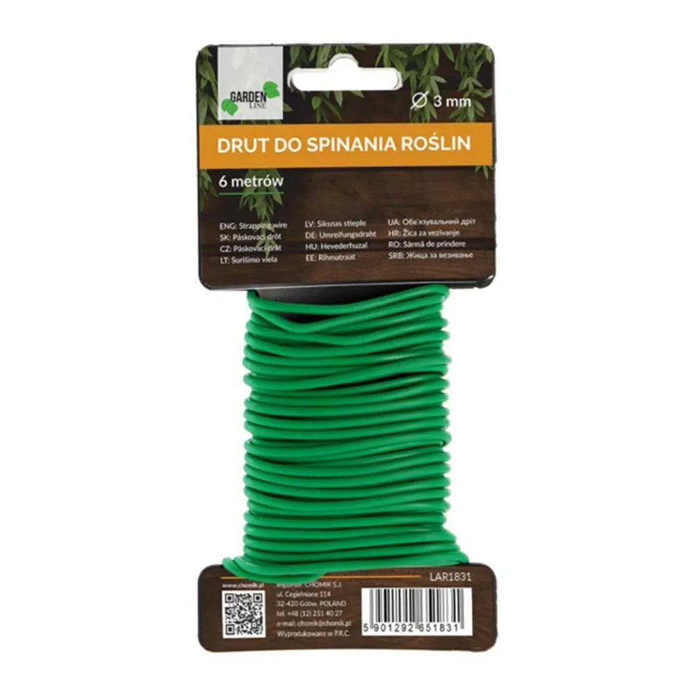 Sodo viela augalams rišti 6 m x 3 mm