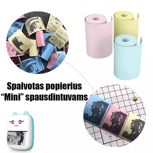 Krāsains papīrs, 3 gab.