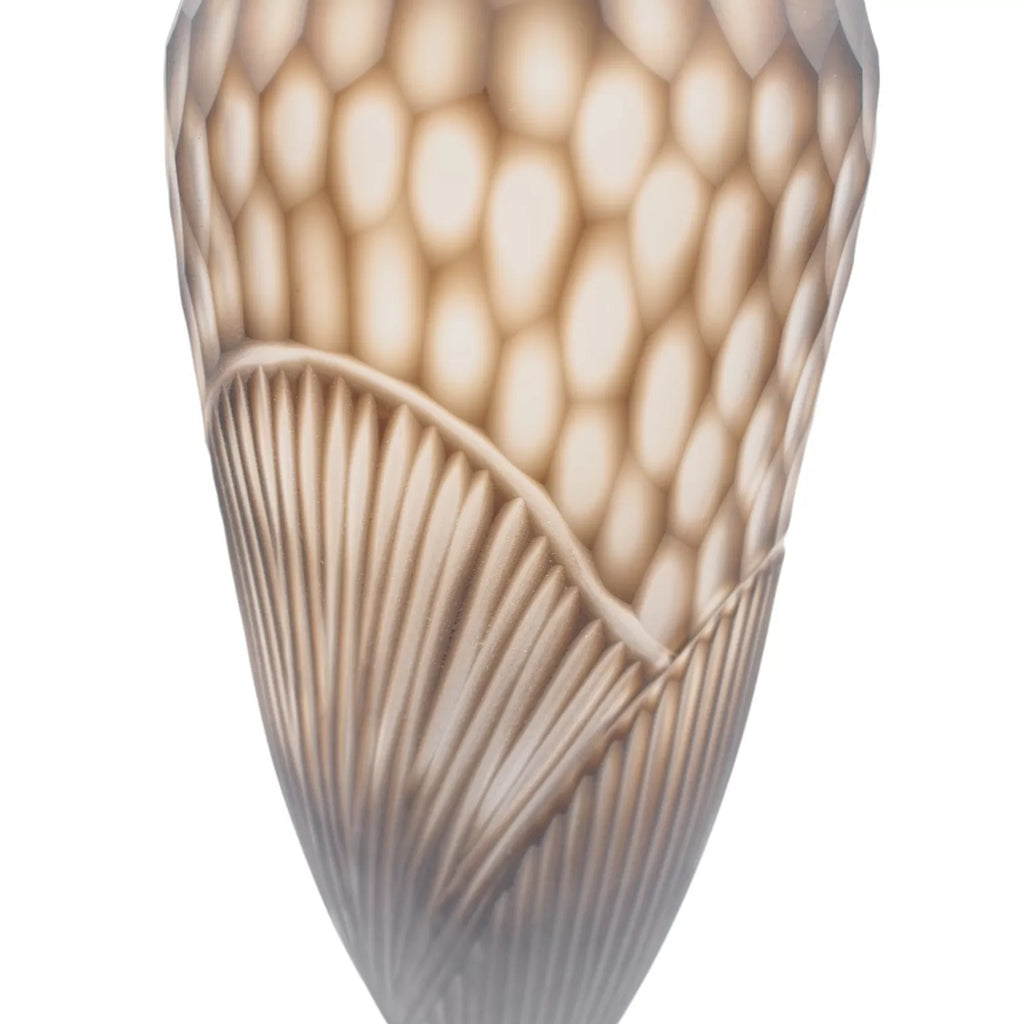 Stiklinė vaza „Forma Lumo“, 15 × 15 × 43 cm
