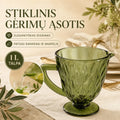 Stiklinis ąsotis "Green"