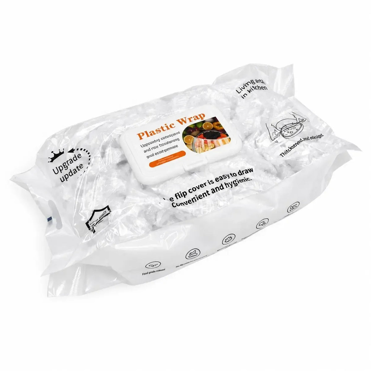 Tamsūs maisto uždengimo dangteliai su elastine juosta, sandariai uždengia maisto indus ir saugo šviežumą.
