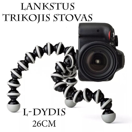 Trijkājis statīvs "octopus"