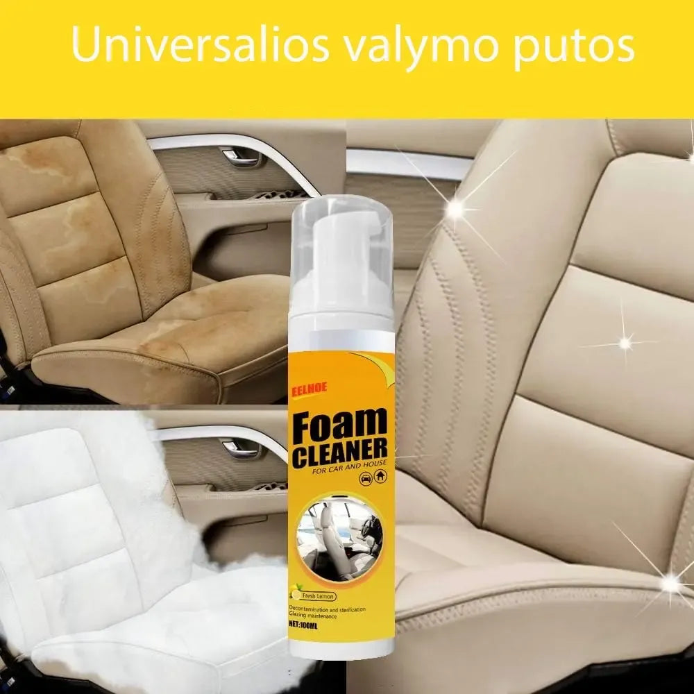 Universalios valymo putos 100 ml – efektyvios ir švelnios valymo putos įvairioms paviršiams.