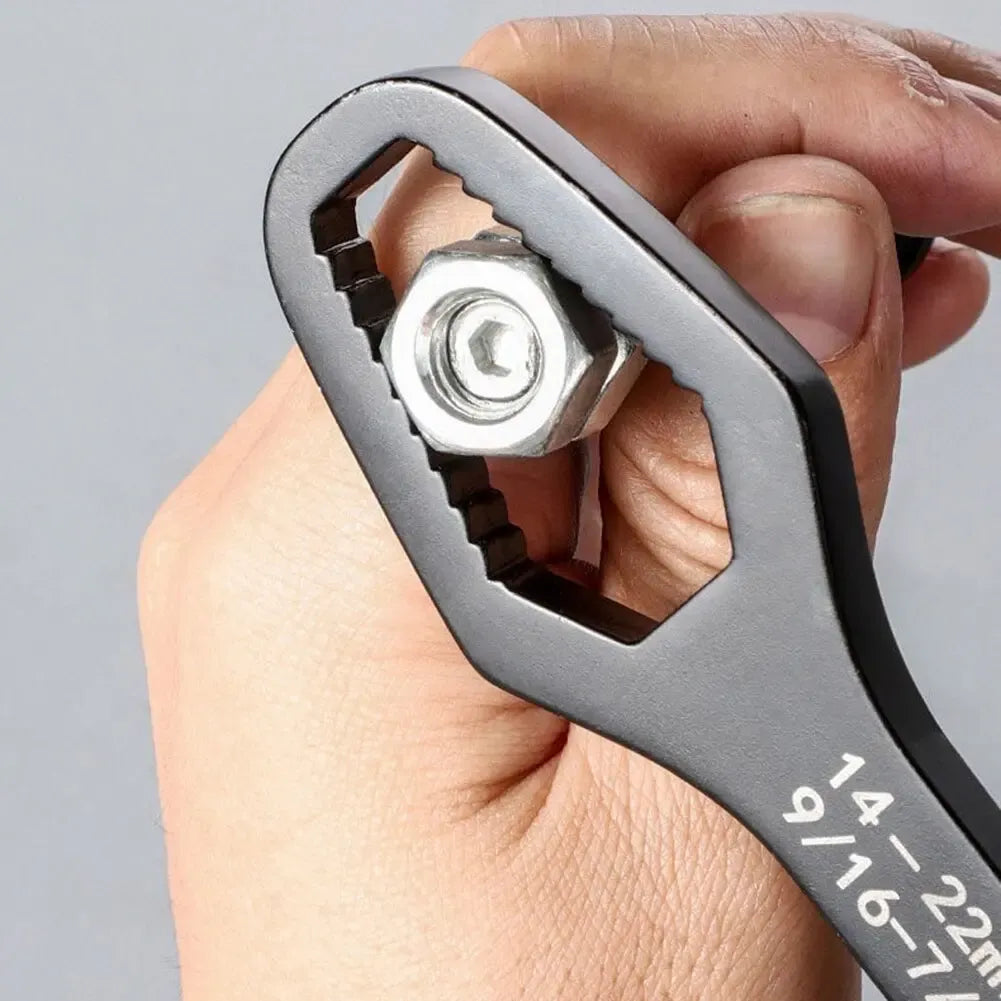 Universalus veržliaraktis nuo 8 iki 22 mm, patogus ir universalus įrankis mechanikai ir namų ūkio darbams