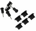 USB-C ir 3,5 mm AUX jungčių apsauginių kištukų rinkinys, 10 vnt.
